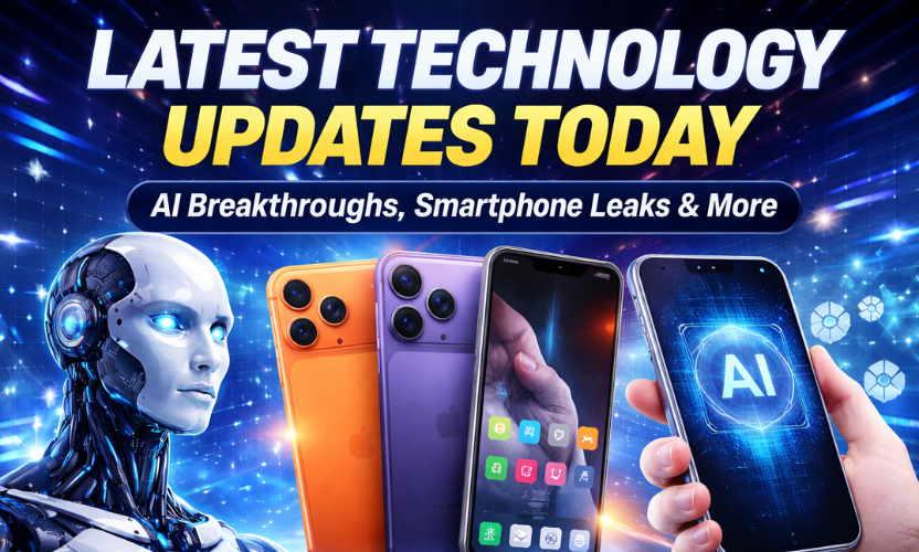 Latest Technology Updates Today: AI Breakthroughs, Smartphone Leaks & More