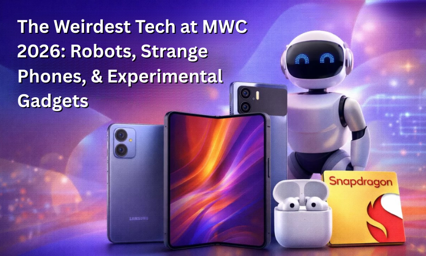The Weirdest Tech at MWC 2026: Robots, Strange Phones, and Experimental Gadgets