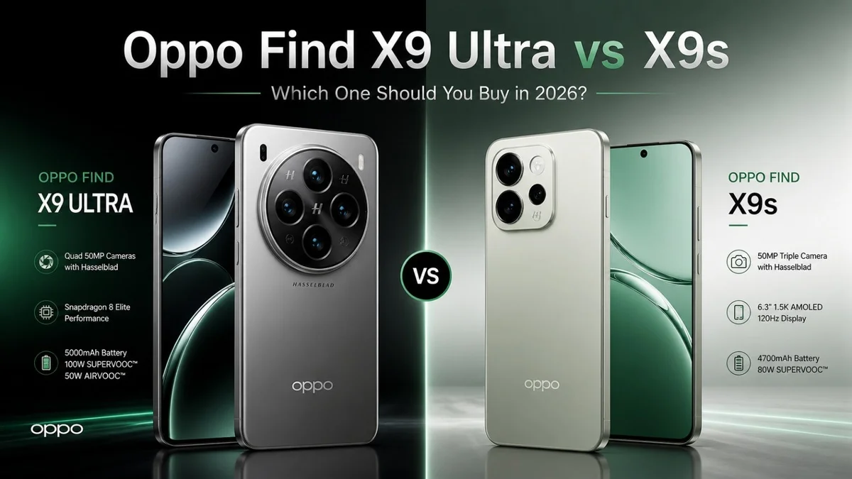  Oppo Find X9 Ultra vs X9s: Which One Should You Buy in 2026?