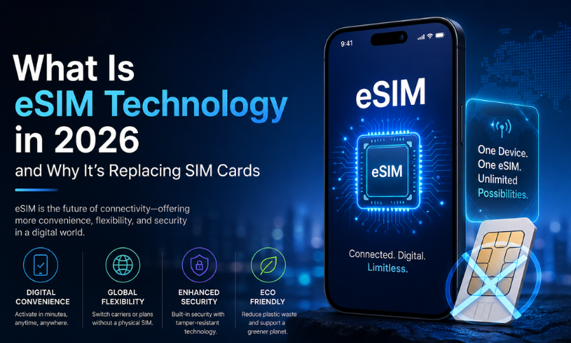 What Is eSIM Technology in 2026 and Why It’s Replacing SIM Cards