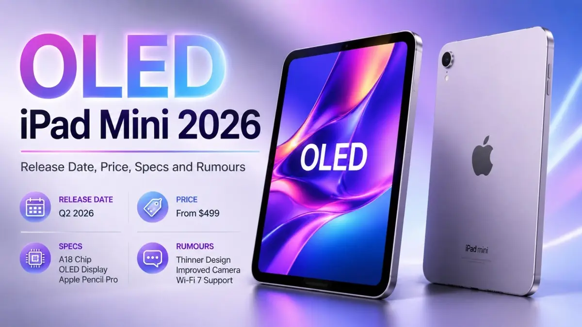 OLED iPad Mini 2026: Release Date, Price, Specs and Rumours