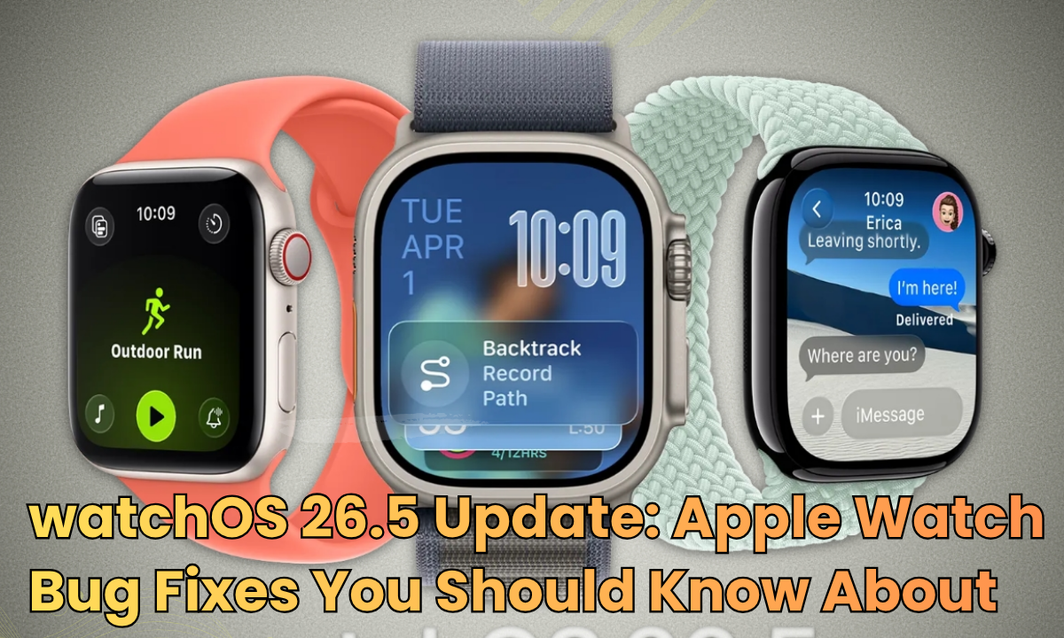 watchOS 26.5 Update: Apple Watch Bug Fixes You Should Know About