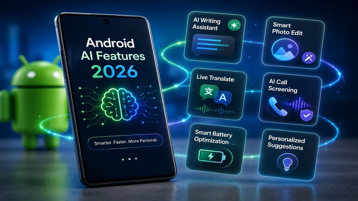 Android AI Features 2026: Best New Tools Coming to Your Phone