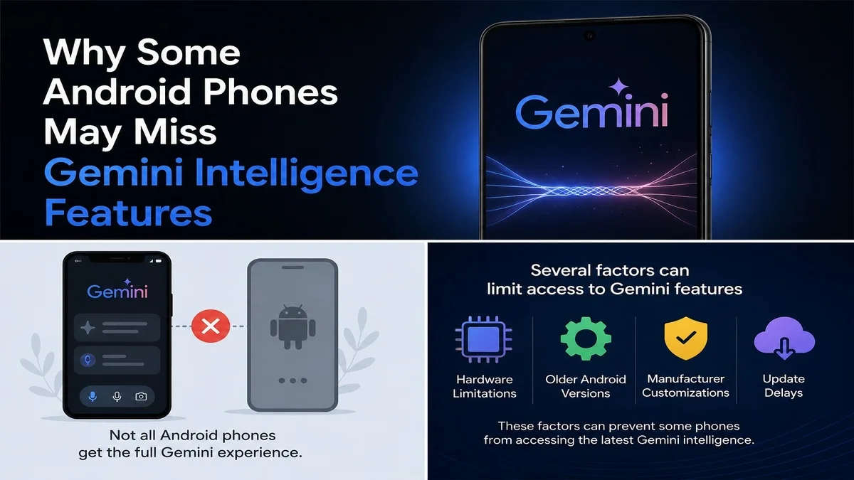 Gemini Intelligence May Miss Some Android Phones