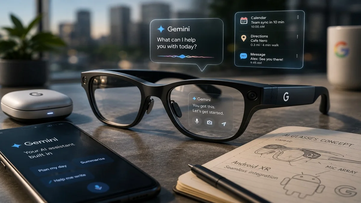 Google Gemini AI Glasses: Could Android Wearables Be Next?