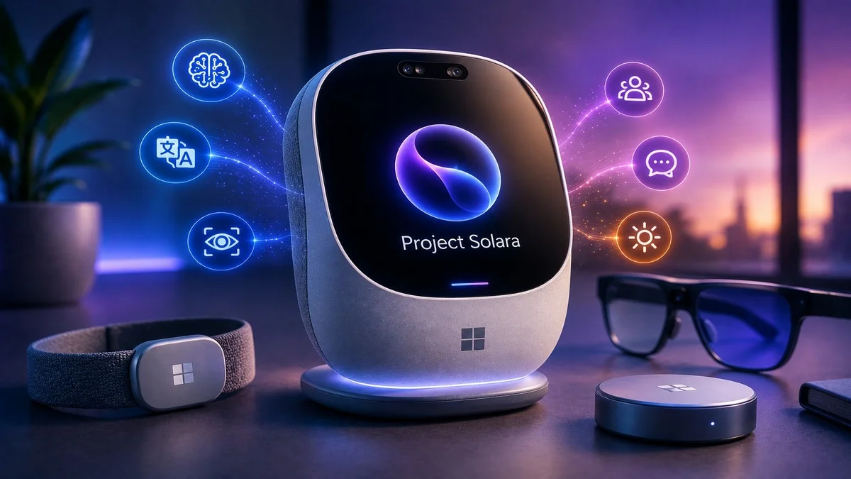Microsoft Project Solara: Is This the Future of AI Gadgets?