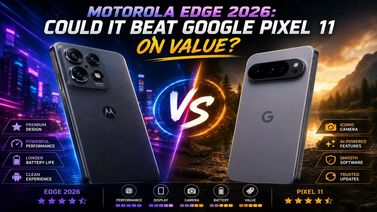 Motorola Edge 2026: Could It Beat Google Pixel 11 on Value?