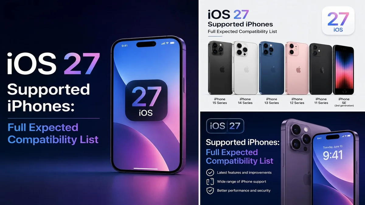 iOS 27 Supported iPhones: Full Expected Compatibility List
