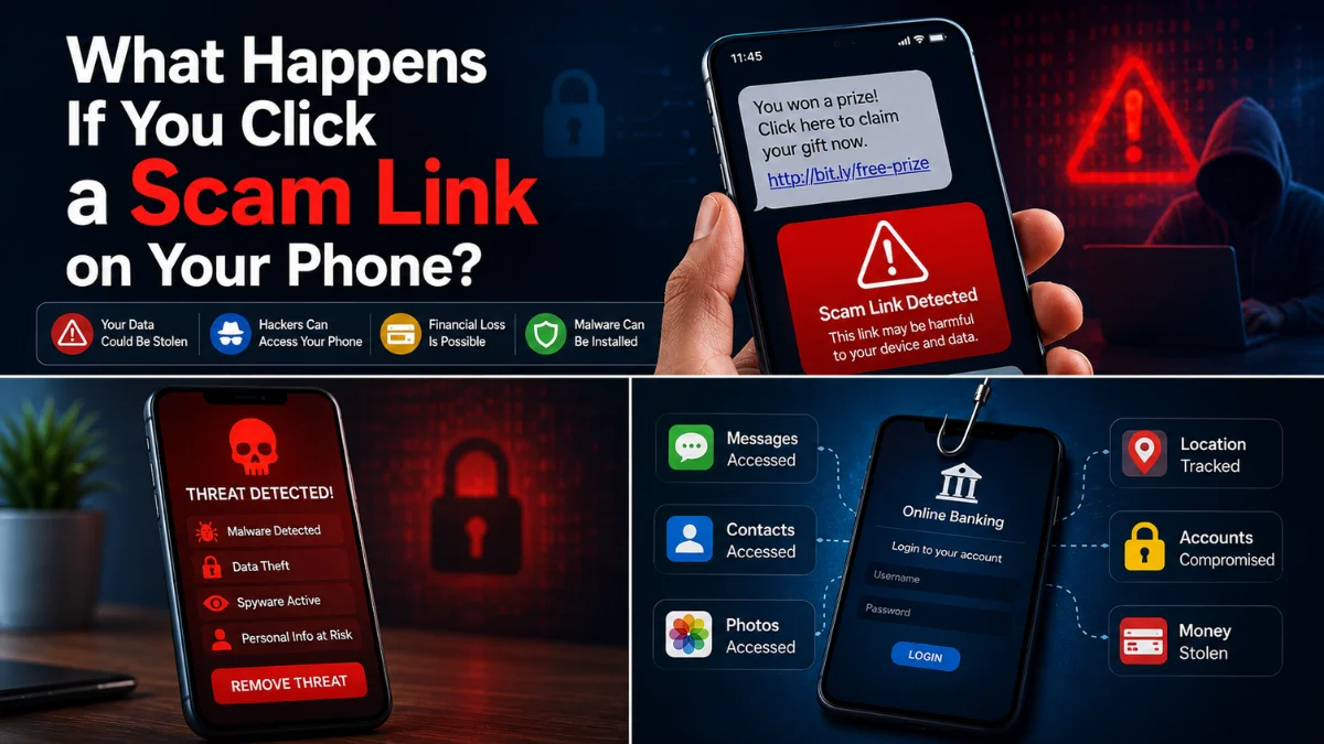 Clicked a Scam Link on Your Phone? Do This Immediately
