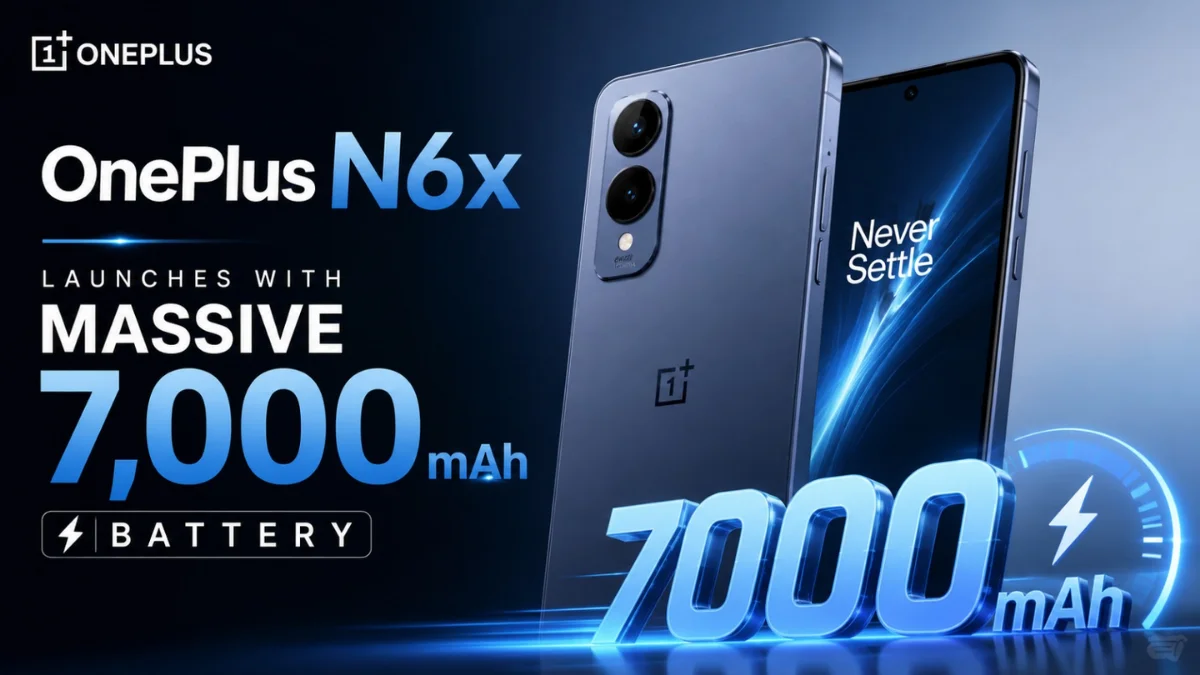  OnePlus N6x Launches With 7,000mAh Battery and 120Hz Display