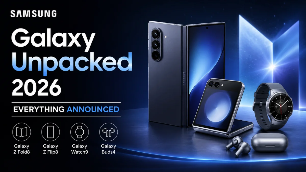  Samsung Galaxy Unpacked 2026: Everything Samsung Announced