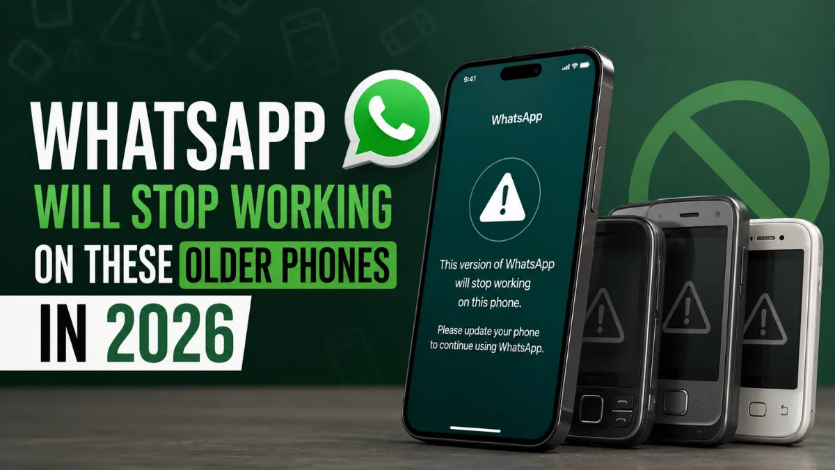  WhatsApp Will Stop Working on These Older Phones in 2026