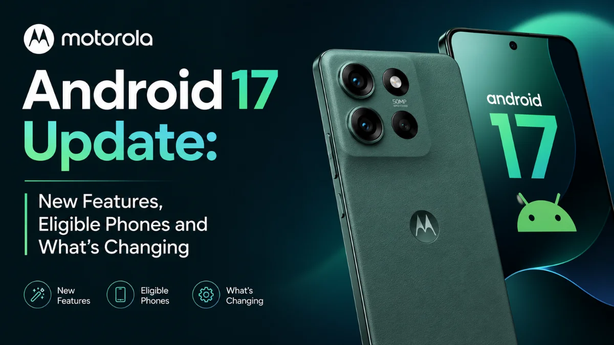  Motorola Android 17 Update: New Features, Eligible Phones and What’s Changing