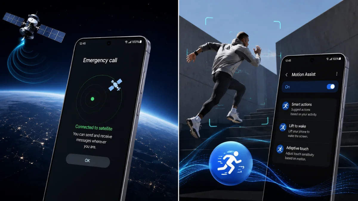 Samsung Motion Assist feature in One UI 9