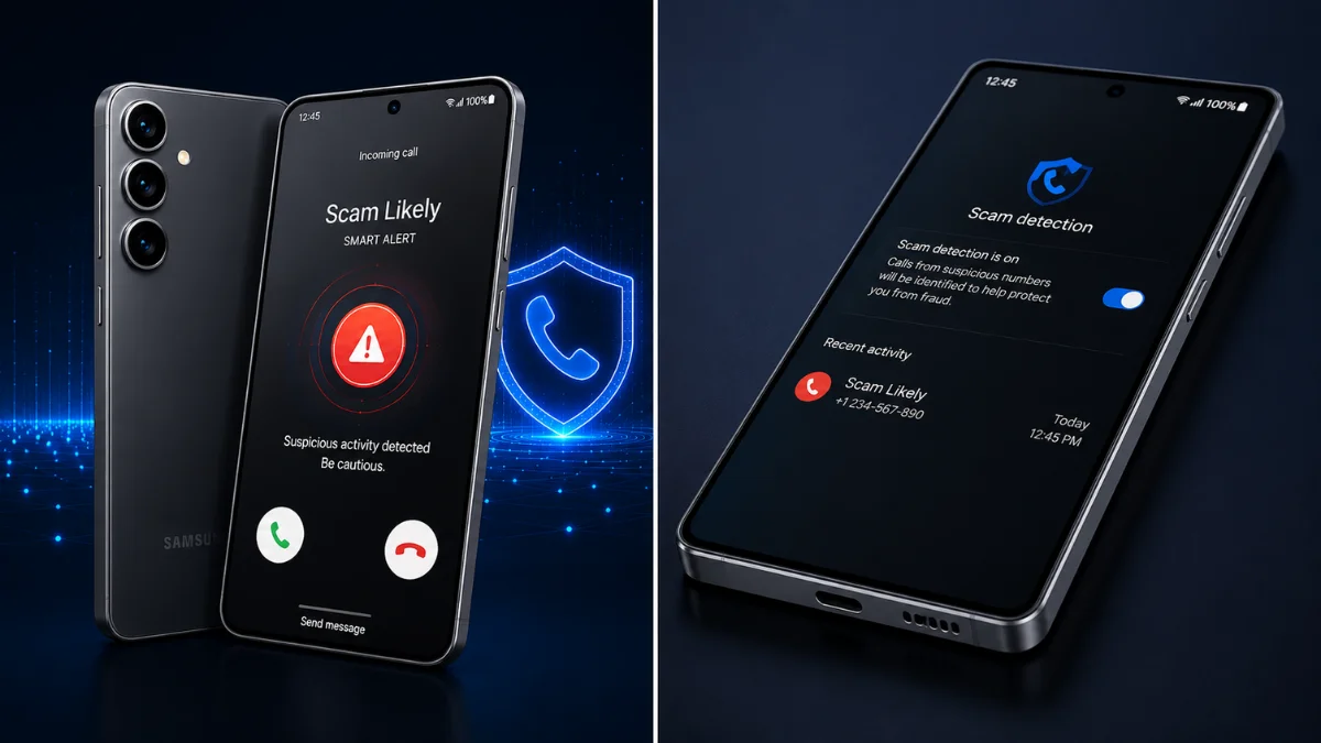 Samsung Scam Detection real-time fraud protection