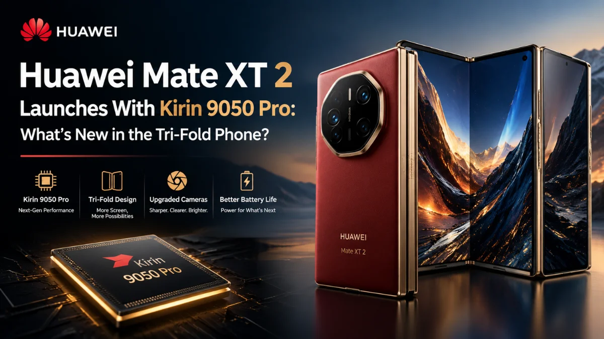  Huawei Mate XT 2 Launches With Kirin 9050 Pro: Price, Specs and What’s New