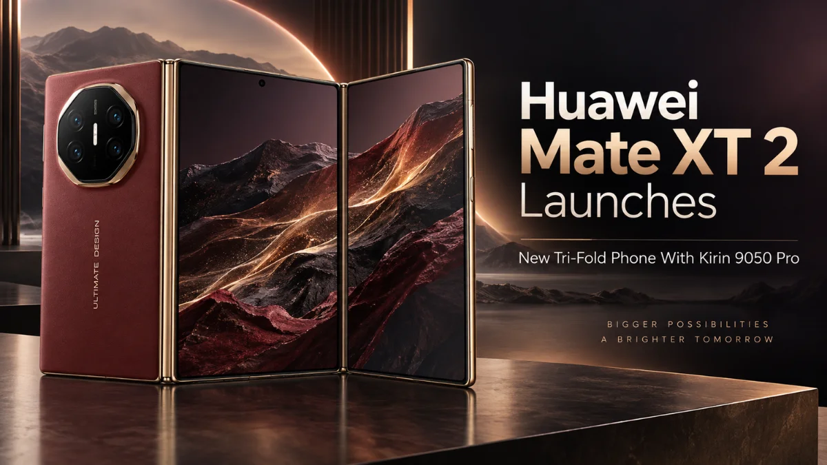  Huawei Mate XT 2 Launches With Kirin 9050 Pro and New Tri-Fold Design