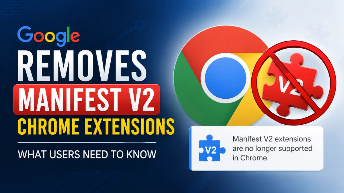 Chrome Manifest V2 Support Ends: What Users Need to Know