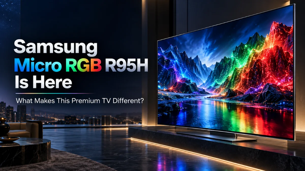 Samsung Micro RGB R95H Is Here: What Makes This Premium TV Different?