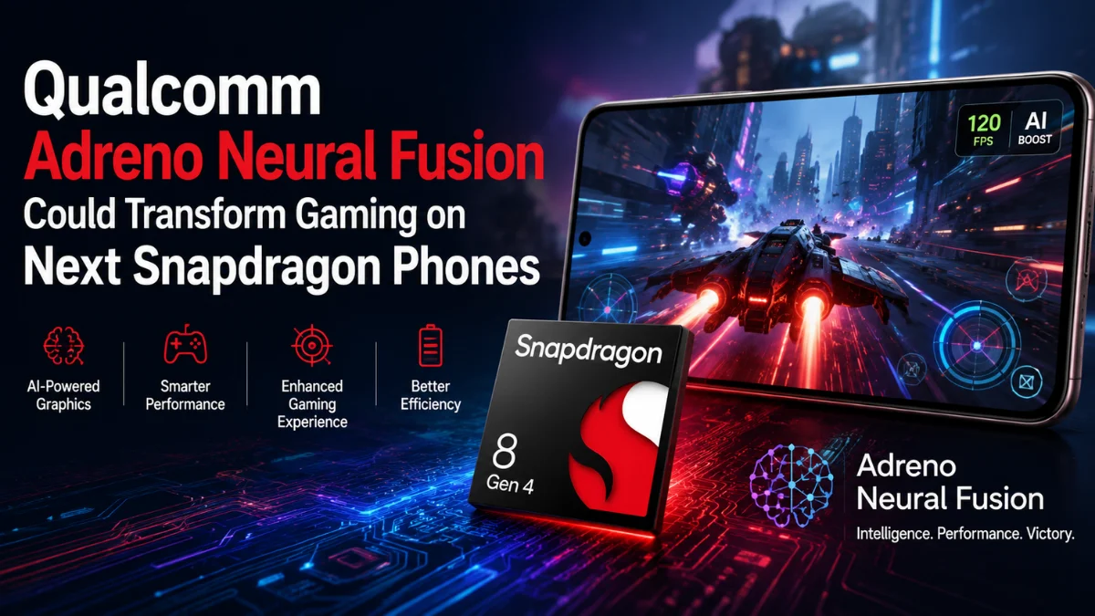  Adreno Neural Fusion: Qualcomm’s AI Gaming Upgrade for Next Snapdragon Phones
